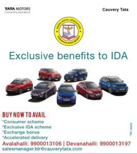 Cauvery Tata motors in association with ida karnataka state branch
